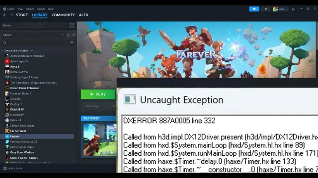 Farever Uncaught Exception Error: Troubleshooting and Fixes